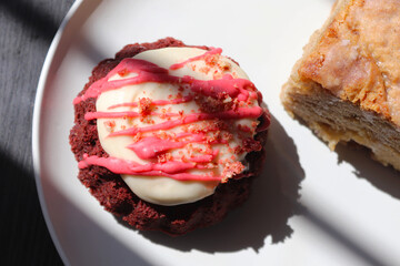 Red Velvet on a Plate