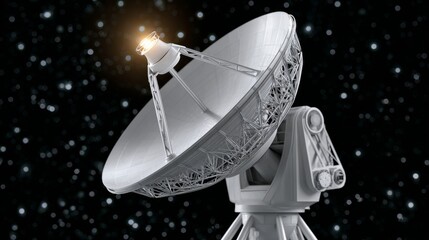 Exploring cosmic mysteries orbiting observatory spaceship outer space scientific research zero gravity astronomical insights