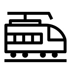 Electric Train Railway Transportation