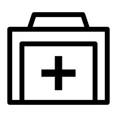 First Aid Kit Medical Icon