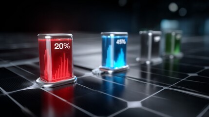 Timelapse simulation of daily solar power gain various locations video content outdoor environment aerial viewpoint solar energy concept