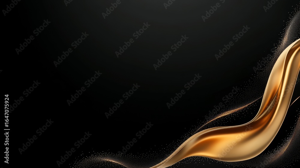 Canvas Prints elegant gold accent on rich dark fabric creating a luxurious background for wealth presentation