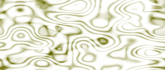 Abstract olive green and white rippled or wavy textured background graphic design element