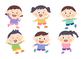 子供たち素材セット_基本