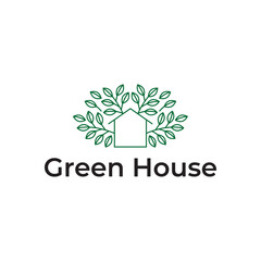 Futuristic Greenhouse Icon with Eco Farming and Smart Tech