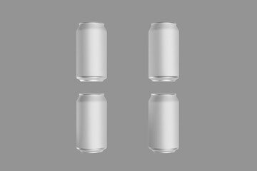 soda can presentation mockup