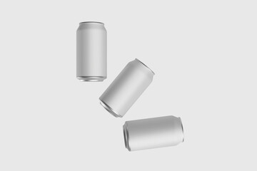 soda can presentation mockup