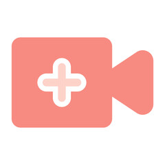 Obraz premium Video Camera Plus Icon