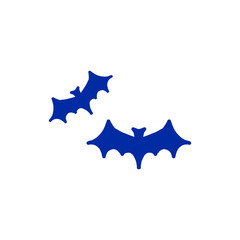 Bat Icon – コウモリのアイコン（ハロウィン・夜・ホラー）	