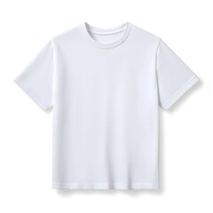 Moisture wicking T shirt on a white background