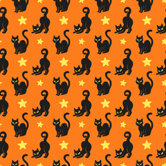 Spooky and Cute Halloween Seamless Patterns – Printable Digital Paper