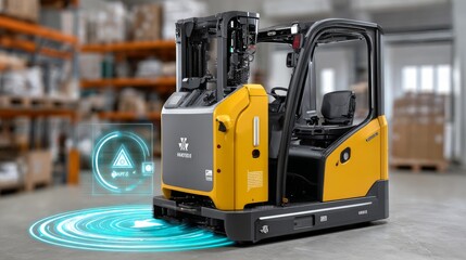 Optimizing warehouse operations smart forklifts transform modern distribution center efficiency