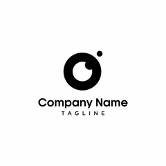 vector logo initial O orbit © art.Co