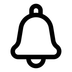 Outlined Bell Notification Icon