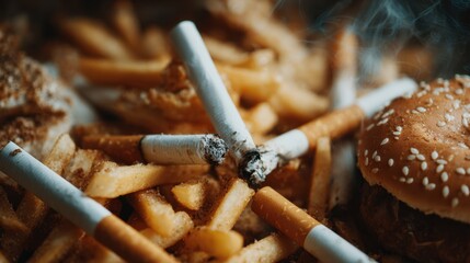 Consumption patterns impact health, where overuse and poor choices fuel illness, challenge healthcare systems, and stress public health resources.
