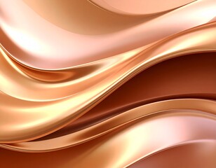 金色のベールがあるウェーブの高級感のある背景