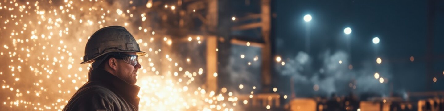 Rubber decrystallization reloaders collaborate in a bustling industrial environment emphasizing safety and efficiency