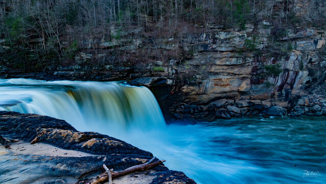 Mondbogen an den Cumberland Falls