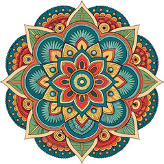 Decorative mandala design
