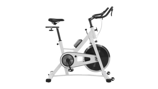 Professional stationary exercise bike for effective cardio workouts at home or gym, modern design, promoting fitness and healthy lifestyle choices