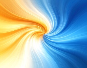 Abstract swirl design, vibrant color combination