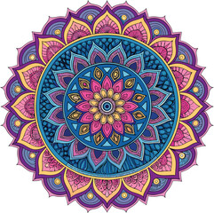 Decorative mandala design