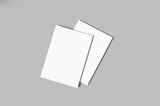 A4 Flyer Blank Mockup