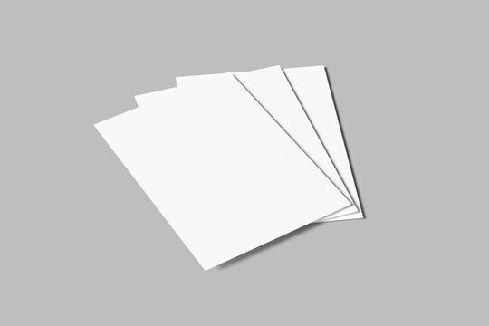 A4 Flyer Blank Mockup