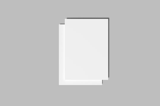 A4 Flyer Blank Mockup