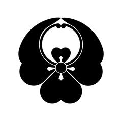 片喰紋・変り浮線片喰（かわりふせんかたばみ）