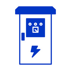 Electric box icon