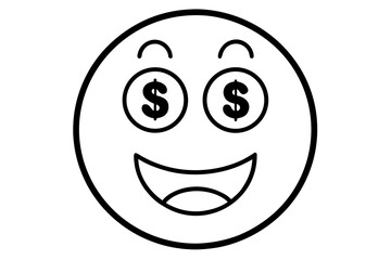 Fototapeta premium Joyful yellow cartoon smiley faces express happiness and fun