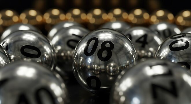 Silver Lottery Balls: Chance and Probability