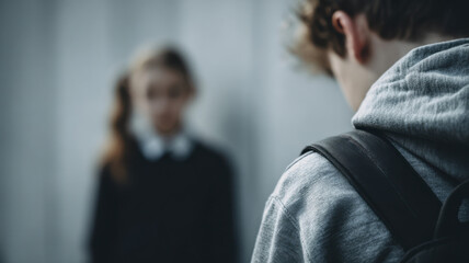 bullying in scool harassment concept, metaphor 