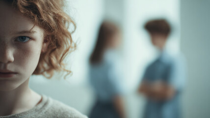 bullying in scool harassment concept, metaphor 