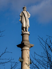 Statue of Columbus at Columbus Circle, Central Park, New York City
