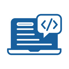 Coding language icon