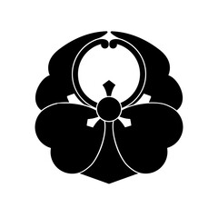 片喰紋・替り浮線剣片喰（かわりふせんけんかたばみ）