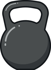 Kettlebell fitness equipment