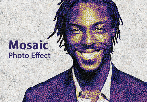 Mosaic Photo Effect