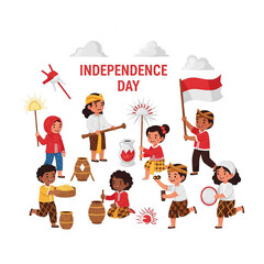 happy indenpendence day indonesia 