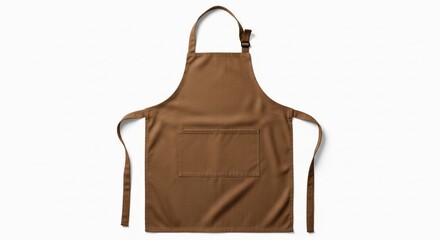 Brown Apron Mockup Cooking, Baking, Kitchen Essentials