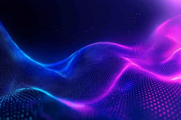 Visualization of quantum computing networks with a blue-purple color scheme.