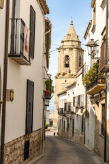 Fototapeta premium Picturesque streets of Sabiote village in Jaén, Andalusia, Spain