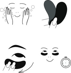 How to use eye mask