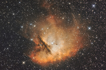 NGC 281 - Pacman Nebel in Bi-Color