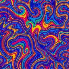 Stylized oil slick abstract background with a rainbow photo texture and vibrant design