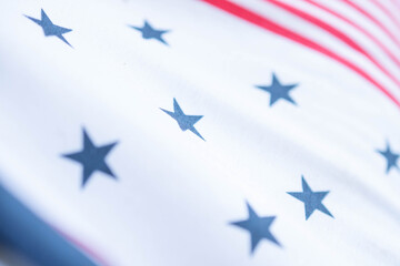 American flag time, background image, macro close up, selective focus abstract backgrounds