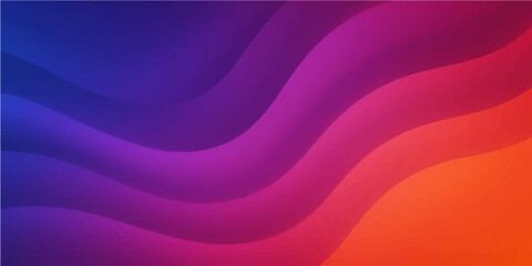 Abstract flowing lines in vibrant purple and pink create a smooth, colorful background illustration with a wavy motion texture