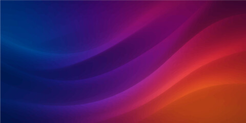 Abstract, flowing purple and pink waves with glowing lines create a vibrant, colorful background